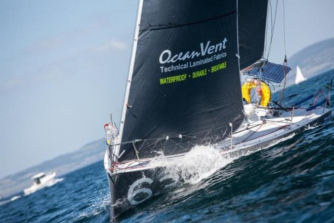 Lizzy went solo in 2014 - 2015 Mini Transat îles de Guadeloupe © Christoph Bresci